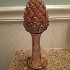 Rustic Pinecone Decorative Accent